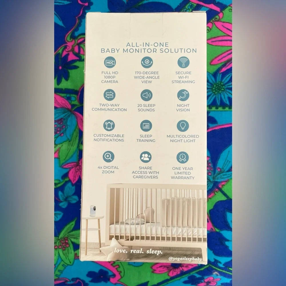 Yogasleep Ohma All-in-One Baby Monitor NIB